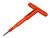 ITL Insulated 02760 Insulated Light T Handle Hex Key 3mm - ITL02760