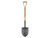 Kent & Stowe 70100650 Carbon Steel Round Nosed Shovel, FSC® - K/S70100650