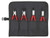 KNIPEX 00 19 56 00 19 56 Circlip Pliers Set in Roll, 4 Piece - KPX001956