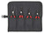 KNIPEX 00 19 57 00 19 57 Precision Circlip Pliers Set in Roll, 4 Piece - KPX001957