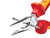 KNIPEX 08 26 145 SB 08 26 145 VDE High Leverage Needle Nose Pliers 145mm - KPX0826145