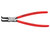 KNIPEX 44 21 J31 SB 44 21 J31 Circlip Pliers Internal 90° Bent Tip 40 - 100mm - KPX4421J31