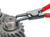 Knipex 46 21 A21 Circlip Pliers External 90° Bent Tip 19 - 60mm