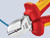 KNIPEX 70 06 160 SB 70 06 160 VDE Diagonal Cutter 160mm - KPX7006160