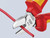 KNIPEX 70 06 160 SB 70 06 160 VDE Diagonal Cutter 160mm - KPX7006160