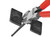 KNIPEX 72 01 160 SB 72 01 160 Diagonal Cutters for plastics 160mm - KPX7201160