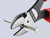 KNIPEX 74 02 160 SB 74 02 160 High Leverage Diagonal Cutters Multi-Component Grip 160mm - KPX7402160