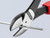 Knipex 74 02 250 High Leverage Diagonal Cutters Multi-Component Grip 250mm
