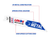 LENOX 20529B618R MetalWolf Wave Edge Reciprocating Saw Blade 152 x 19 x 0.9mm 10 TPI (Pack 25)