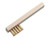 Lessmann 125.311 Spark Plug Brush 3 Row Brass Wire - LES125311