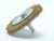 Lessmann 410.136.EP DIY Wheel Brush 75 x 10mm, 0.25 Brass Wire
