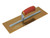 Marshalltown MPB165GSD MPB165GSD Pre-Worn PermaShape® Finishing Gold S/S Trowel DuraSoft® 16 x 5in - M/TMPB165GSD