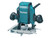 Makita RP0900X/2 RP0900X 1/4in & 3/8in Plunge Router 900W 240V