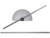 Moore & Wright 44 Protractor Type Depth Gauge Metric/Imperial 0-6in - MAW44