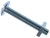 METALMATE® MEMRBN0640 Roofing Bolt & Nut ZP M6 x 40mm (Box 25) - MEMRBN0640