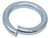 Metalmate Square Section Spring Washer Bright ZP 12mm (Box 100)