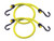 Master Lock 3022EURDAT Twin Wire Bungee Cord 100cm Yellow 2 Piece - MLK3022E