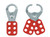 Master Lock 420 Lockout Standard Hasp 25mm Steel Red