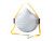 Moldex 370001 Air Seal FFP3 R D Non-Valved Reusable Mask (Pack of 8) - MOL370001