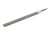 Crescent Nicholson® 04861N Half-Round Smooth Cut File 150mm (6in) - NICHRSM6