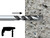 Rawlplug R-S1-RBP-M8/25/5 Rawlbolt® Projecting Bolt M8/25P (Bag 5)