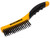 Roughneck 52-044 Shoe Handle Wire Brush Soft Grip 255mm (10in) - ROU52044