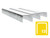 Rapid 11830700 13/6 6mm Galvanised Staples (Box 5000)