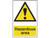 Scan 4107 Hazardous Area - PVC Sign 400 x 600mm - SCA4107