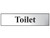 Scan 6051C Toilet - Polished Chrome Effect 200 x 50mm