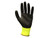 Scan 2ARK49L-26 Hi-Vis Yellow Foam Latex Coated Gloves -XL (Size 10) - SCAGLOLATYXL