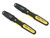 Stanley 0-47-314 Chisel Tip Marker Black (Pack 2)