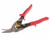 Stanley 2-14-567 Red Offset Aviation Snips Left Cut 250mm (10in)