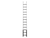 Telesteps 72735-521B Rescue Line Military Telescopic Ladder 3.5m