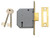 UNION Y2177-PL-3.00 2177 3 Lever Mortice Deadlock Polished Brass 77.5mm 3in Visi - UNNY2177PL30