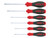 Wiha 07155 SoftFinish® TORX® Screwdriver Set, 6 Piece