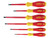 Wiha 25477 SoftFinish® electric SL/PZ Screwdriver Set, 6 Piece