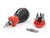 Wiha 33738 Magnetic SoftFinish® Stubby Screwdriver with Bit Magazine (SL, PH)