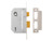 Yale Locks PM320 3 Lever Mortice Sashlock Polished Chrome 65mm 2.5in