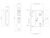 Yale Locks PM320 3 Lever Mortice Sashlock Polished Chrome 65mm 2.5in