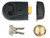 Yale Locks P-Y3-BL-PB-60 Y3 Nightlatch Modern 60mm Backset Black Finish Visi - YALY3BLPB60
