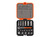 Bahco S51MC3H 3/8in Drive Standard and Deep Socket & 1/4in Bit Set, 51 Piece – view 3