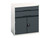 Bott 16925137.19 Verso 2 Drawer + Cupboard 900 x 800mm Anthracite Grey