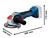 Bosch 06019N9100 GWX 18V-8 Professional X-LOCK Angle Grinder 18V Bare Unit – view 1