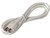 Dencon 7076 Male To Male Coax Lead 4m White 7076