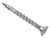 ForgeFix FFPEX640ES ForgeFast Pozi Compatible Exterior Screws eTech Silver 6.0 x 40mm Box 100