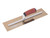 Marshalltown MXS815GD Golden Stainless Steel Finishing Trowel, DuraSoft® Handle 18 x 5in