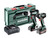 Metabo 685198000 Combo Set 2.8.6 18V 1 x 2.0Ah & 1 x 4.0Ah
