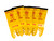 Starrett KSO-00B34-5 Plunge Bi-metal Oscillating Blade 40 x 34mm x 18 TPI Pack of 5