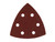 Starrett KSSO-08P00-12 Multi-tool Sandpaper 93mm x 80G Pack of 12