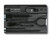 Victorinox 0.7133.T3B1 SwissCard Translucent Onyx Blister Pack